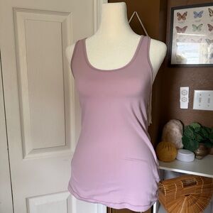 90 Degree by Reflex Athletic Scoop Neck Tank Top Dusty Mauve / Womens S